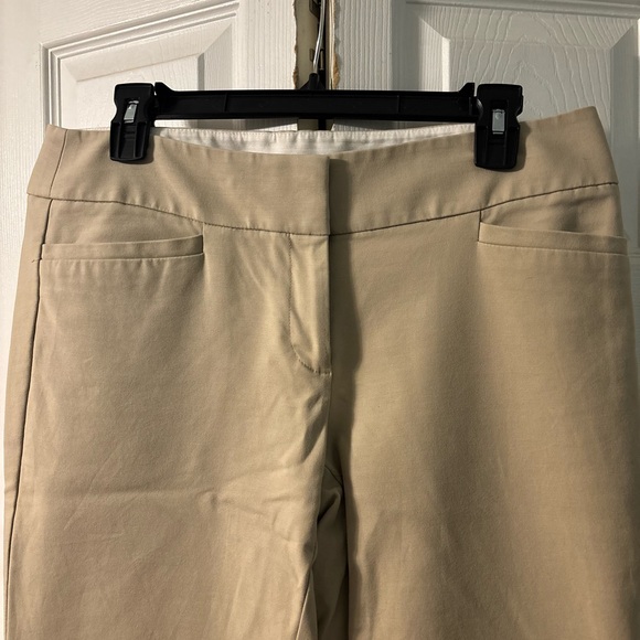 Ann Taylor Loft Cream Trousers - Picture 2 of 5